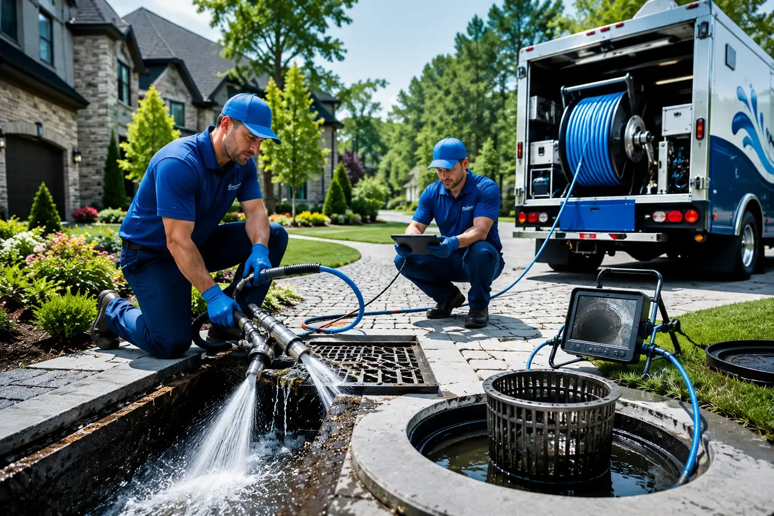 Local outdoor drain cleaning professionals in Redmon, IL