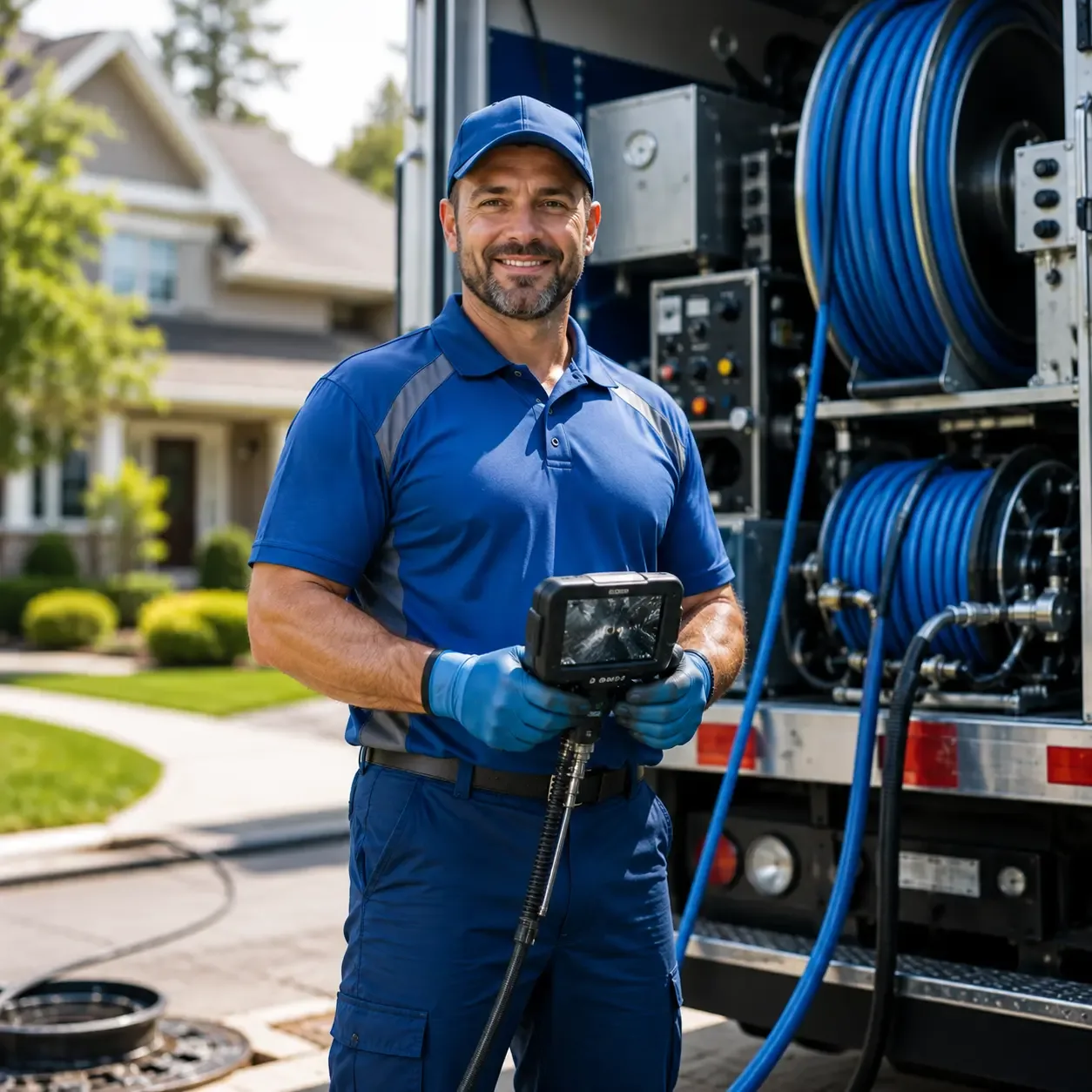 Local outdoor drain cleaning specialists in Redmon, IL